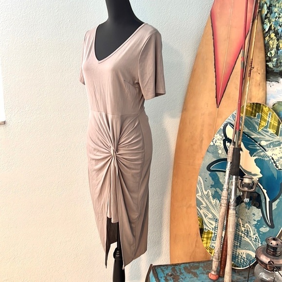 ⭐️Andree By Unit, Softest Rosy Mauve, Front-Knot Dress,So Soft & Easy,Size M - Picture 11 of 16